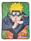 Naruto Shippuden Naruto Uzumaki Character Fleece Throw Blanket | 60 x 45 Inches